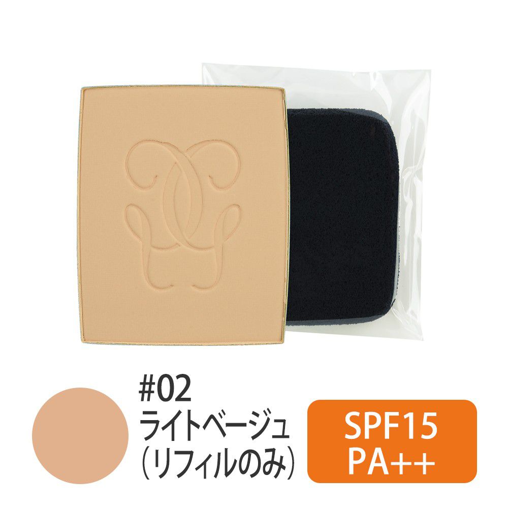 パリュール ゴールド コンパクト SPF15/PA++【リフィルのみ】 #02（ライトベージュ） 10g